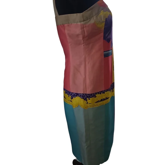 Versace Multicolor Mini Dress - Picture 6 of 16